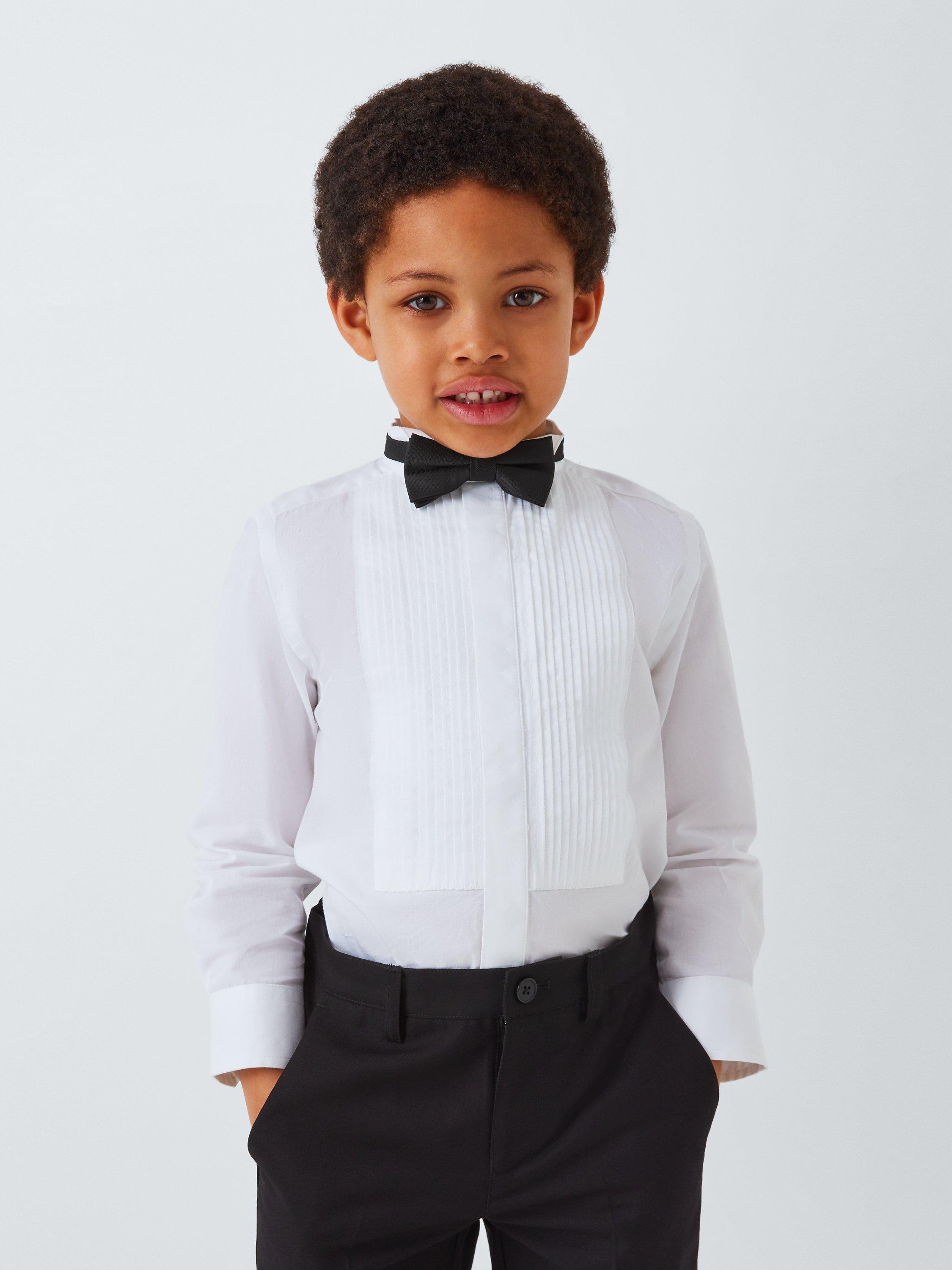 John Lewis Heirloom Collection Kids Formal Dress Shirt White