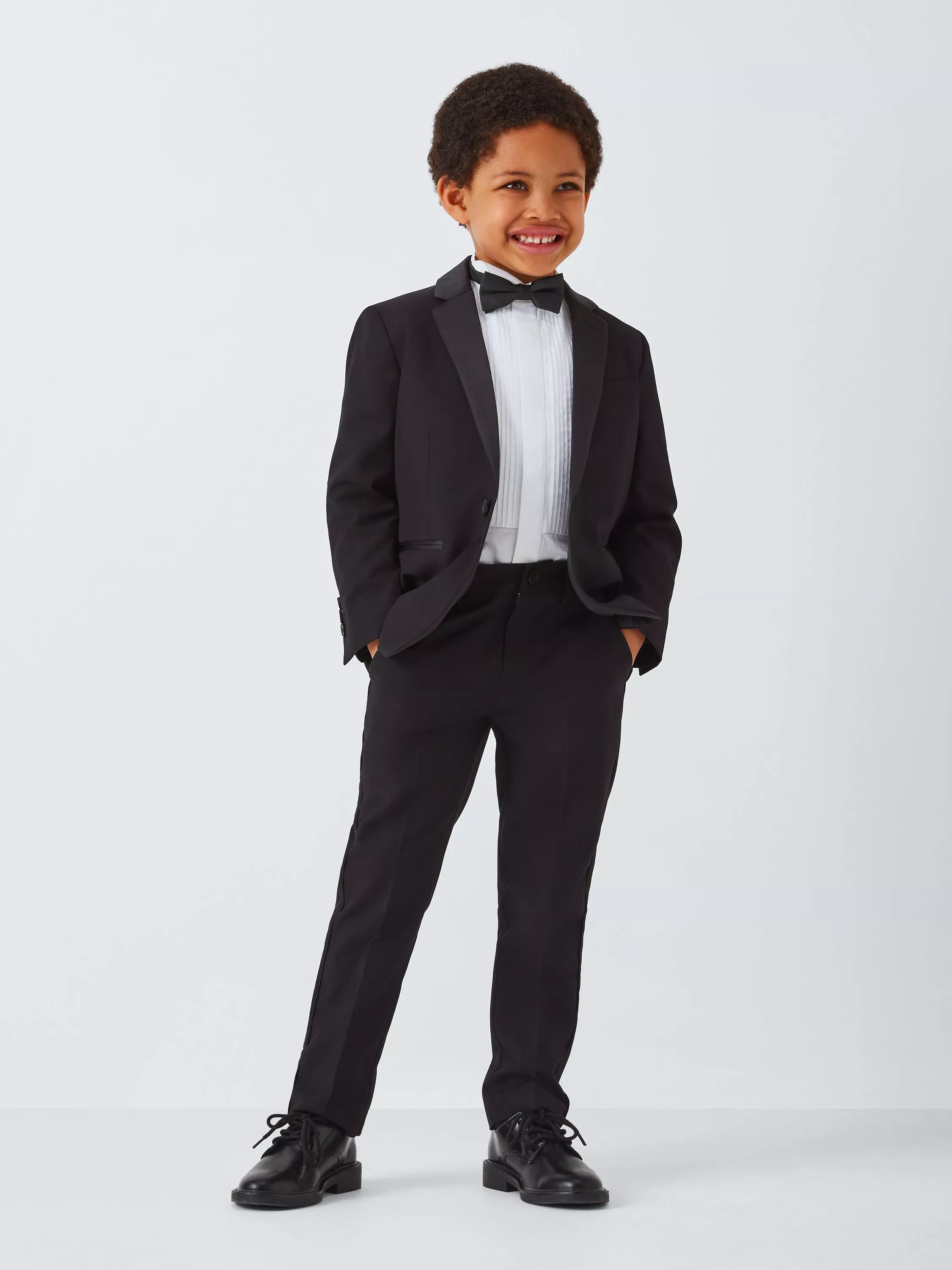 boy wearing smart shoes