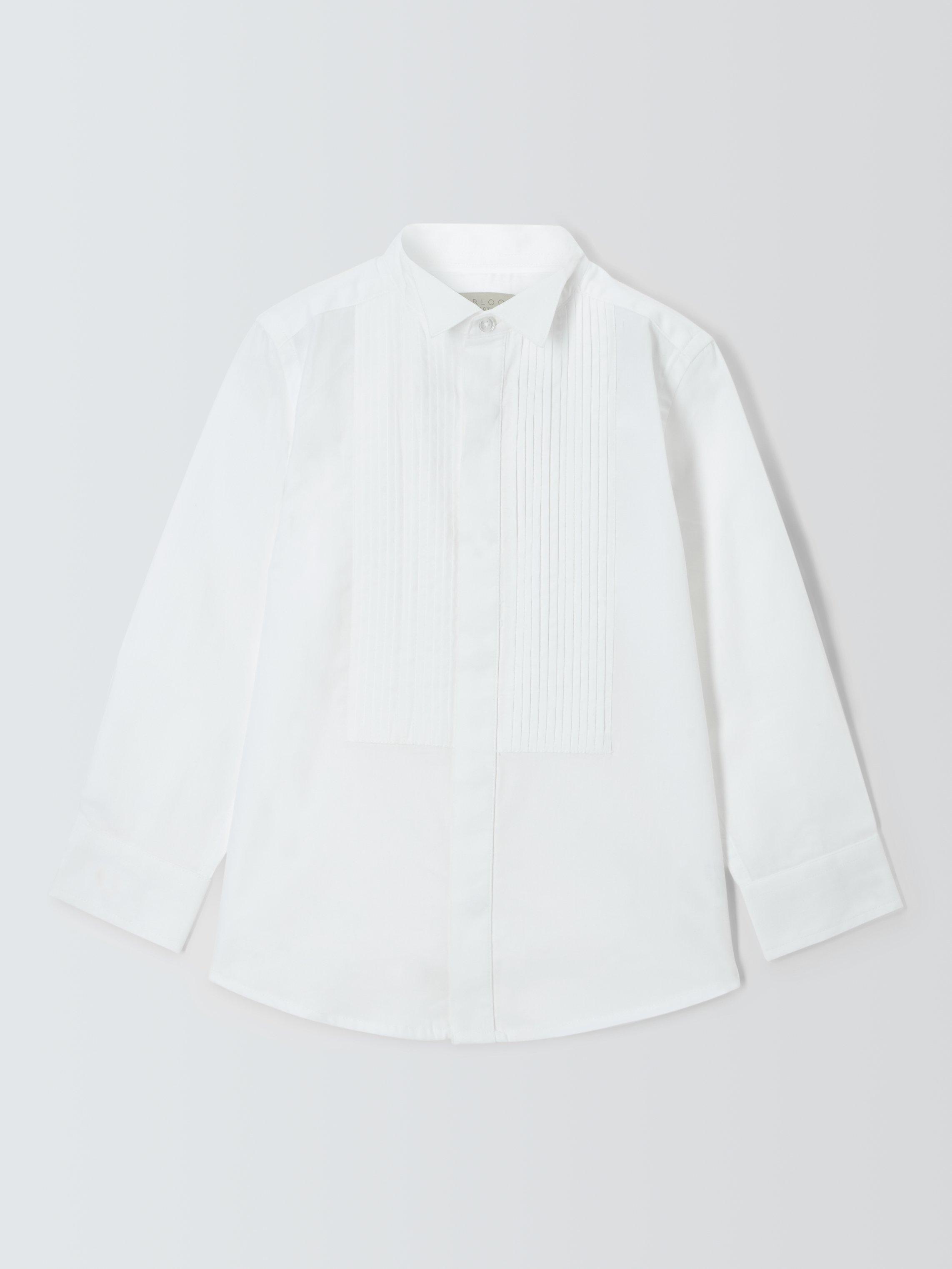 Product image 5 of 7, which shows John Lewis Heirloom Collection Kids' Formal Dress Shirt, White, 12 years