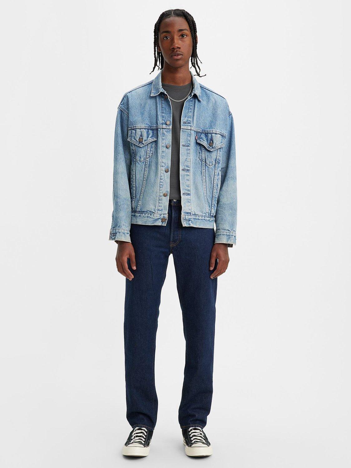 Product image 1 of 4, which shows Levi's 501 '54 Slim Fit Jeans, 1954 Rinse, 32S