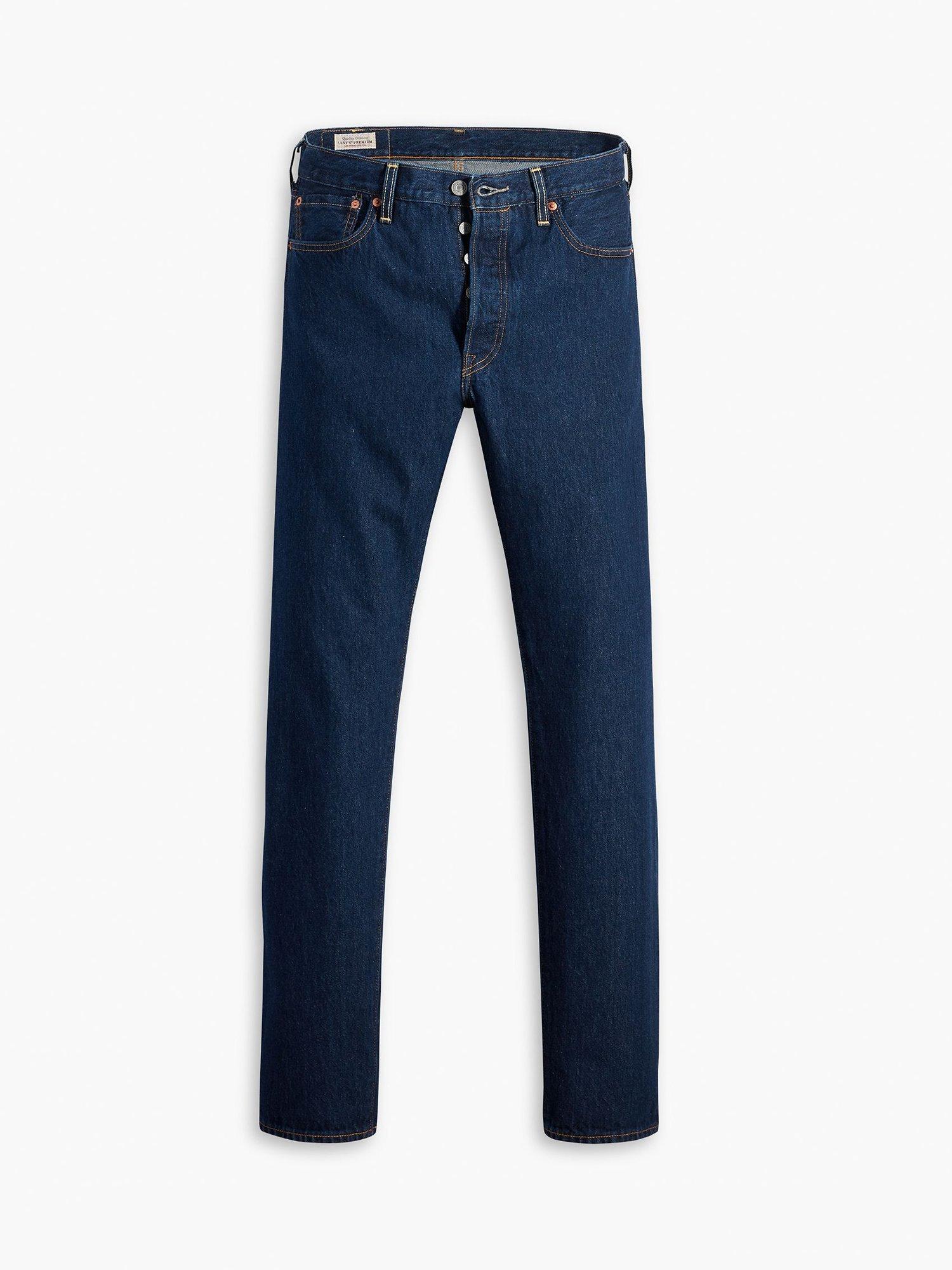 Product image 4 of 4, which shows Levi's 501 '54 Slim Fit Jeans, 1954 Rinse, 32S