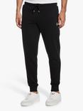 Original Penguin Sticker Pete Organic Cotton Joggers, Black