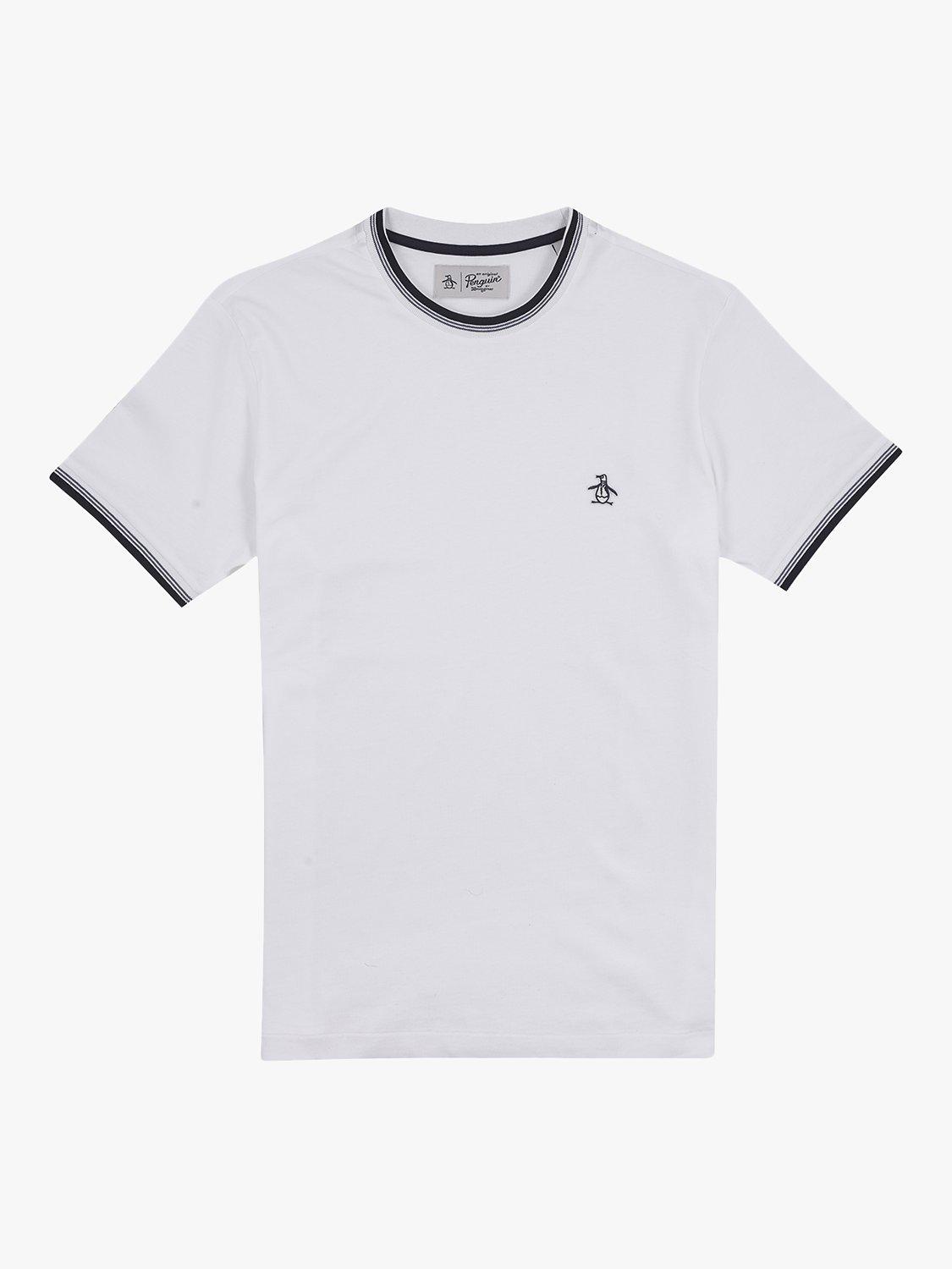 Product image 3 of 3, which shows Original Penguin Sticker Pete T-Shirt, Bright White, M