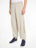 Calvin Klein Jeans Wash Monologo Joggers, Ivory