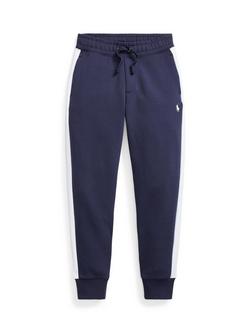 Ralph Lauren Kids' Ball Girl Joggers, Refined Navy/Multi, Refined Navy/Multi