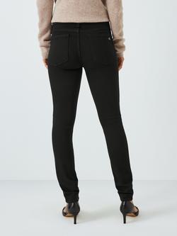 rag & bone Cate Mid Rise Skinny Jeans, Black - view 2, Black