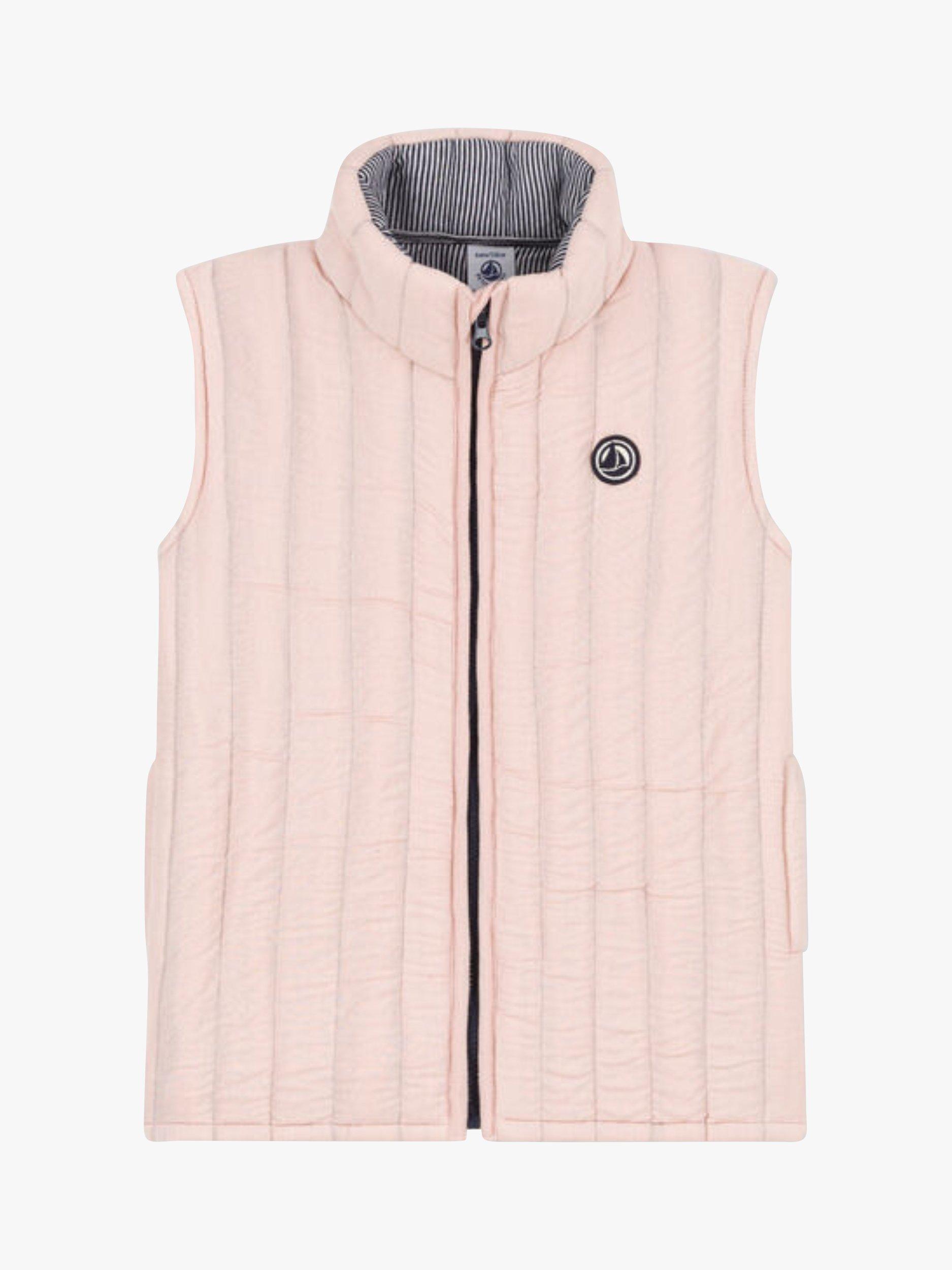 Petit Bateau Kids' Tube Knit Bodywarmer, Saline