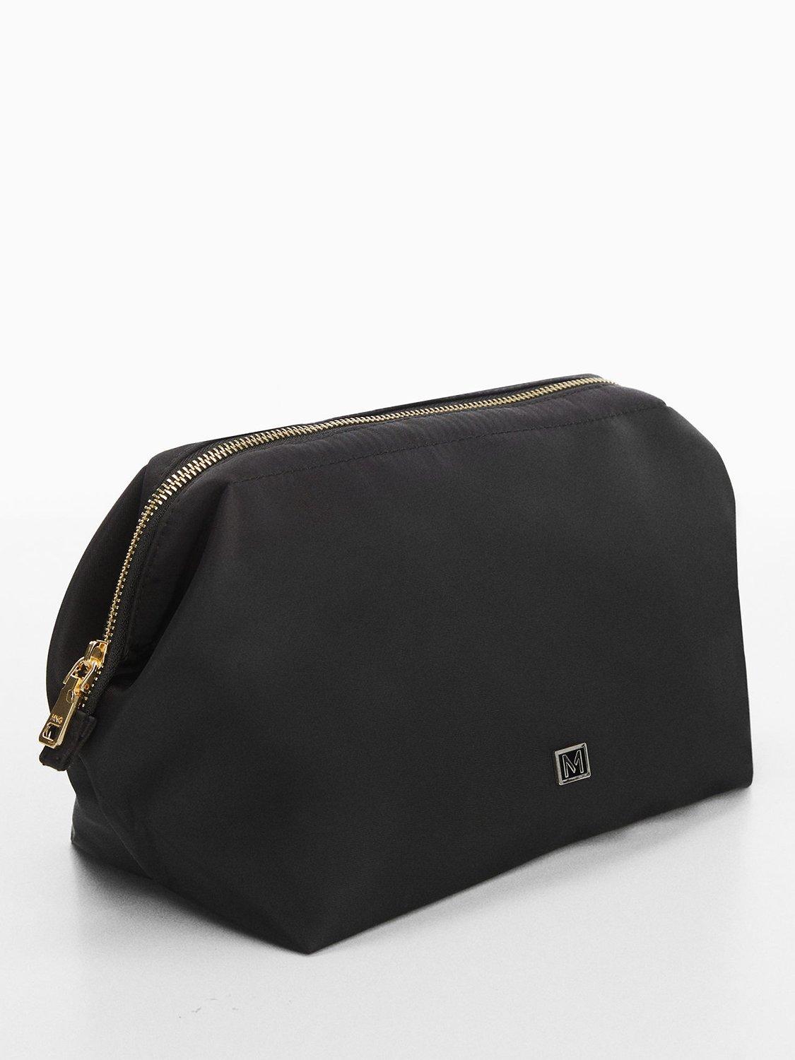Mango Nil Cosmetic Bag , Black, One Size