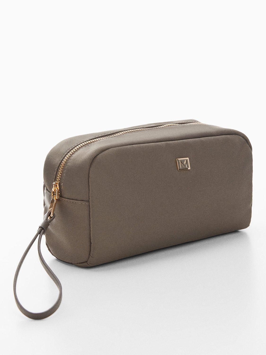 Mango Nil Cosmetic Bag, Dark Grey, One Size