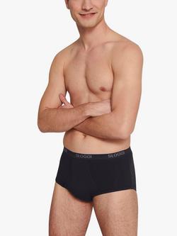 sloggi Basic Maxi Fit Trunks, Pack of 2, Black - view 2, Black