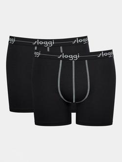 sloggi Start Short Briefs, Pack of 2, Black