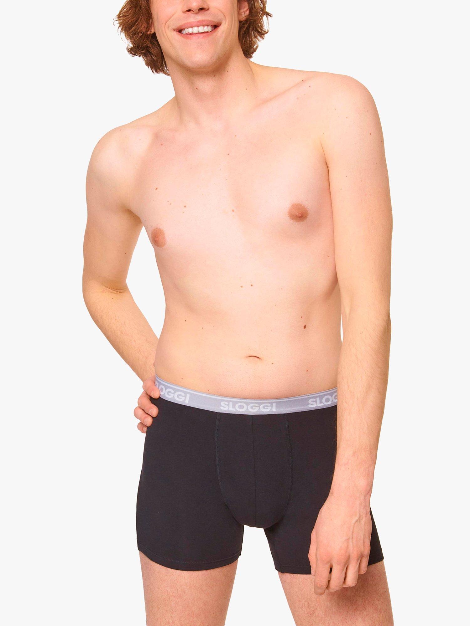 sloggi Classic Short Briefs, Pack of 2, Black