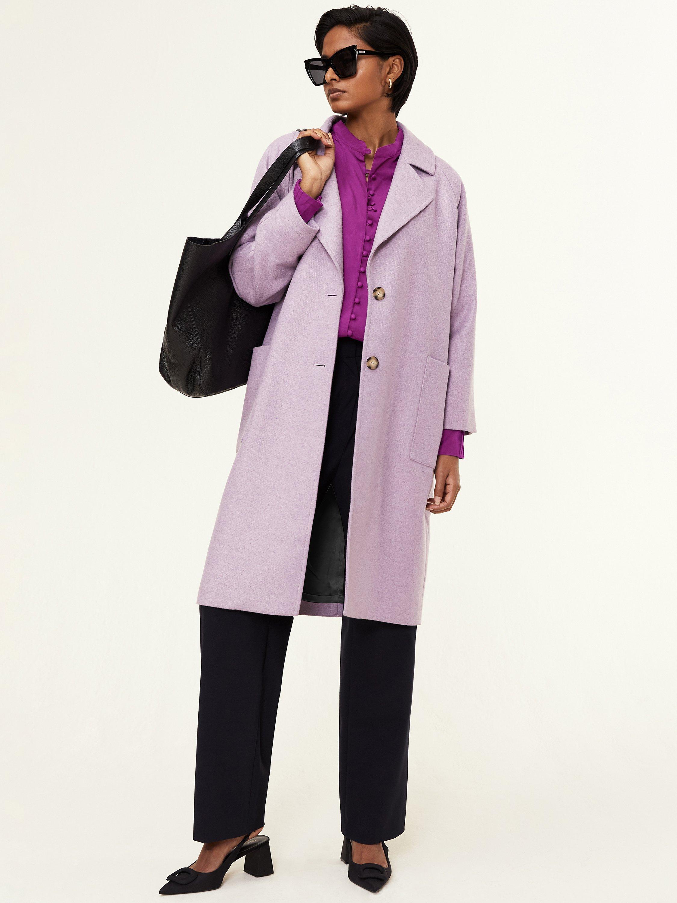 Lilac coat online