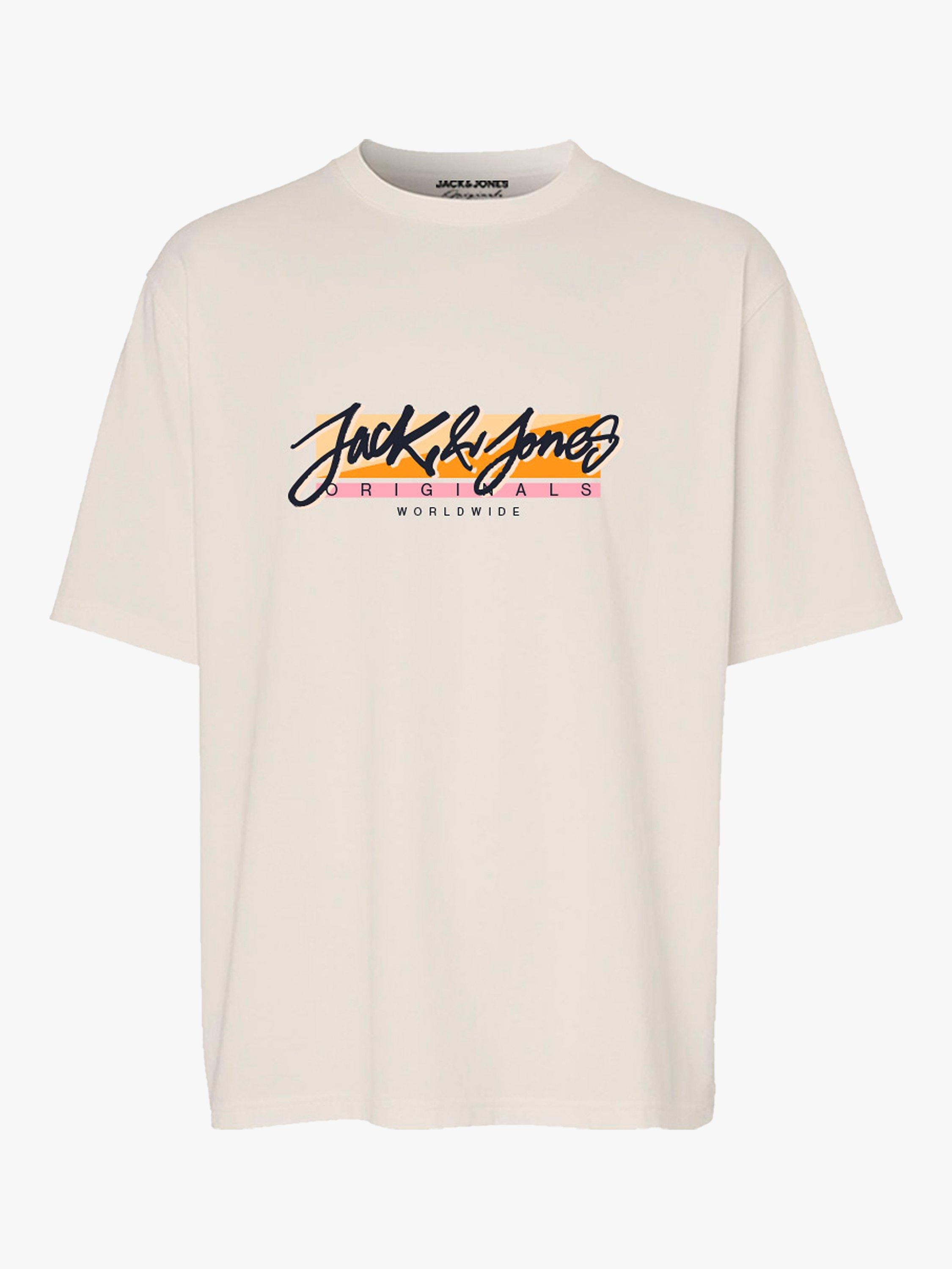 Jack & Jones Kids' Fastrunner 1 Logo T-Shirt, Buttercream