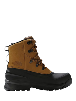 The North Face Chilkat V Men's Waterproof Hiking Boots, Utility Brown/TFN Black, Black/Brown