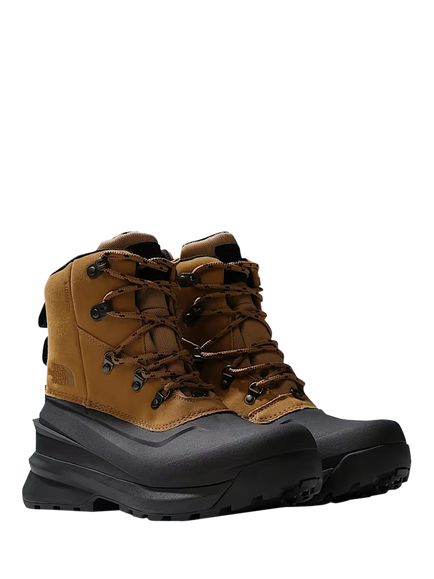 The North Face Chilkat V Men's Waterproof Hiking Boots, Utility Brown/TFN Black - view 2, Black/Brown