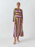 Olivia Rubin Theo Stripe Midi Dress, Multi