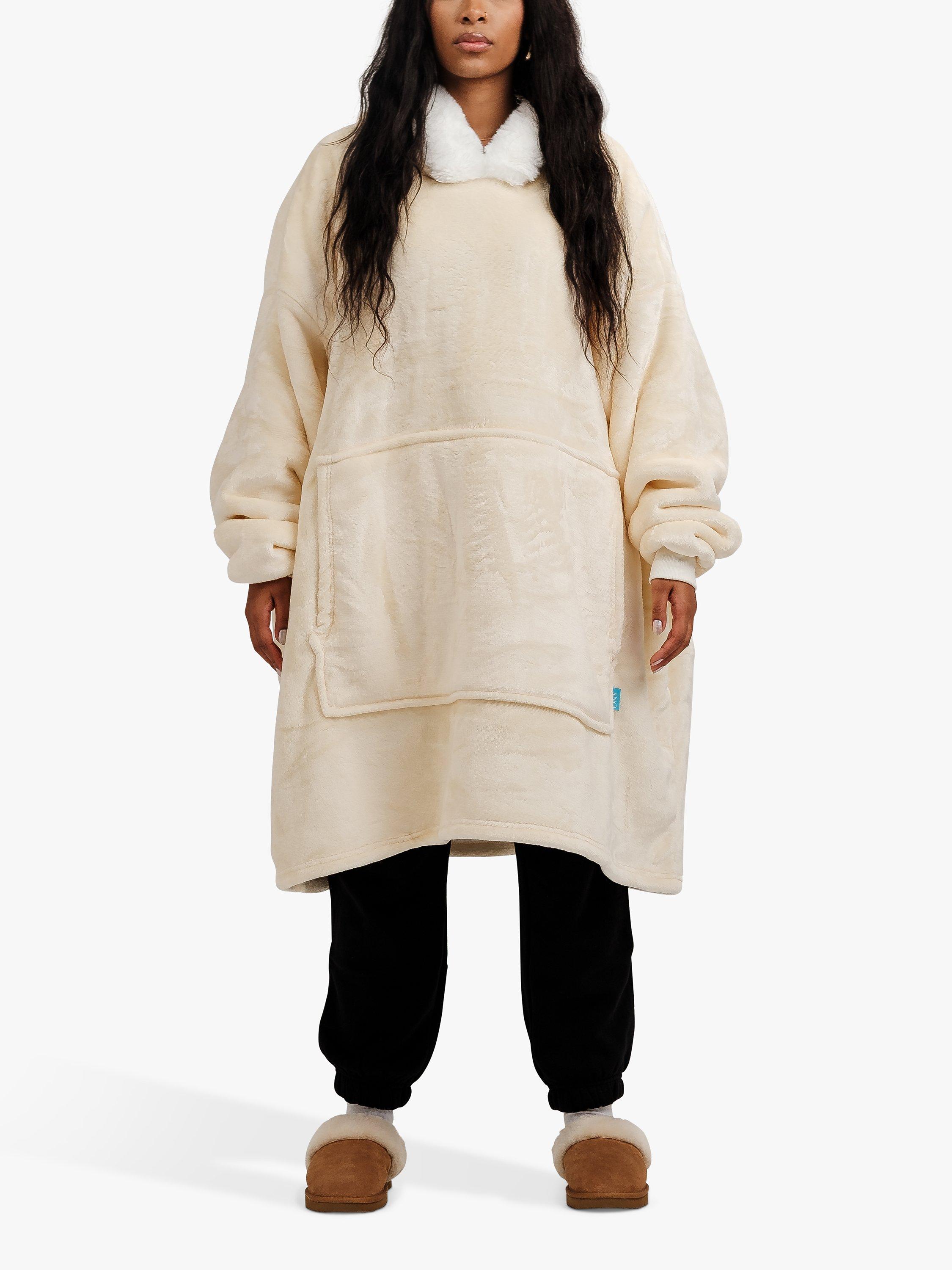 Sherpa lined blanket hoodie sale