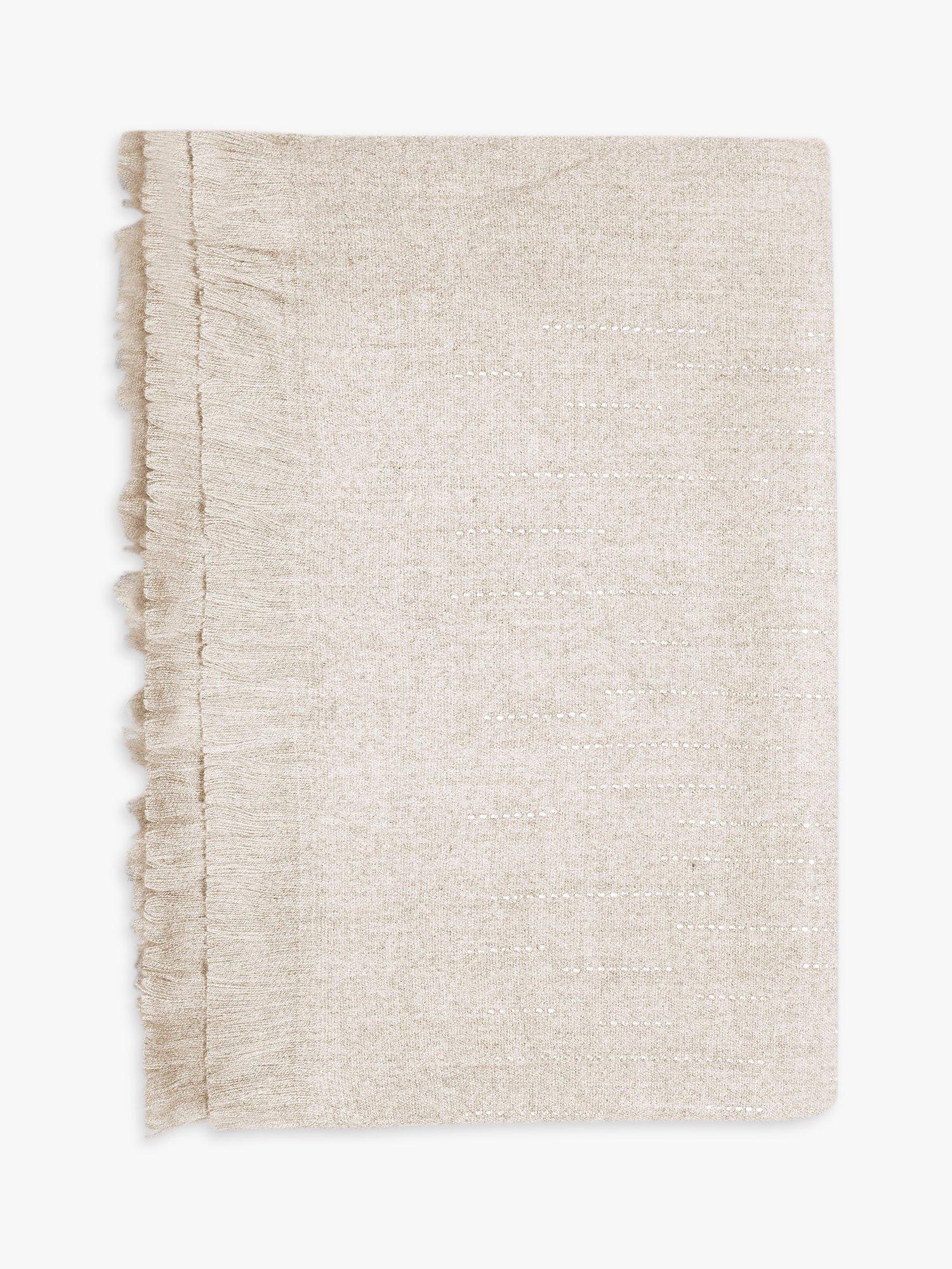 Product image 4 of 4, which shows James Lakeland All Over Crystal Scarf, Cream, One Size