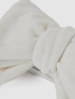 Reiss Hike Velvet Bow Tie - view 2, Ivory