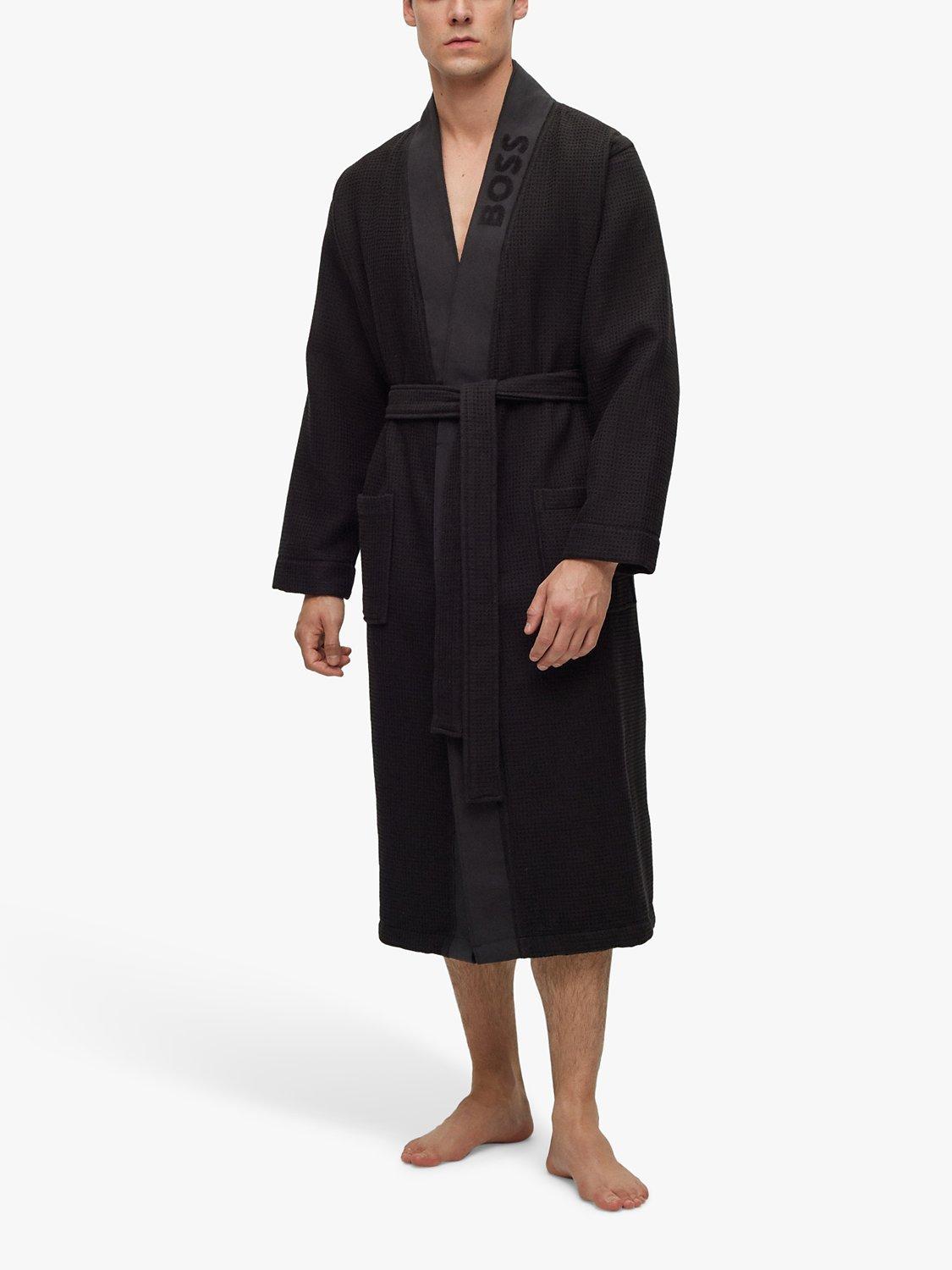BOSS Waffle Kimono, Black