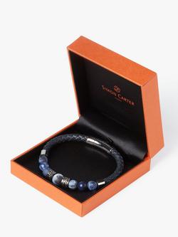 Simon Carter Jacob Bracelet - view 2, Navy