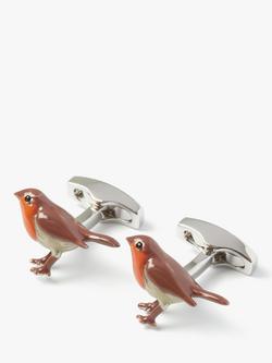 Simon Carter Robin Cufflinks, Multi, Multi