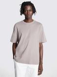 Moss Heavy Weight Crew Neck T-Shirt, Beige