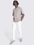 Moss Heavy Weight Crew Neck T-Shirt, Beige