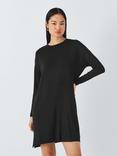 John Lewis ANYDAY Long Sleeve Dress, Black