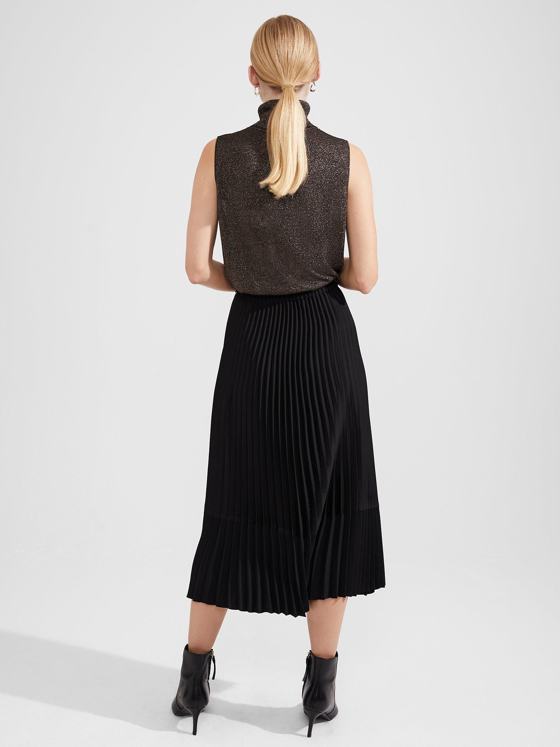 Hobbs Thandie Midi Skirt Black