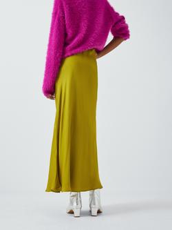 Velvet by Graham & Spencer Cadence Satin Maxi Skirt, Sundial - view 2, Sundial