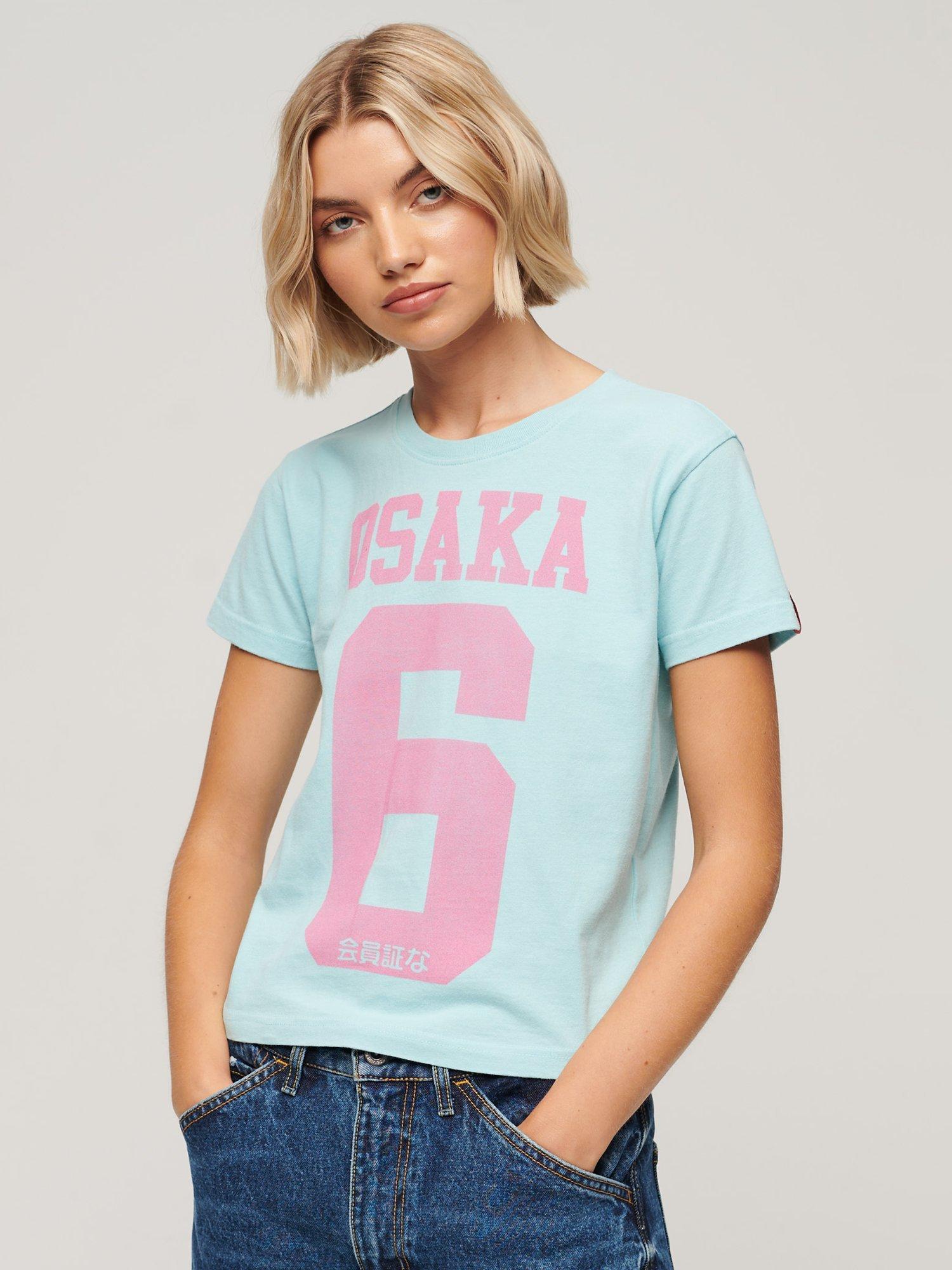 Superdry Osaka 6 Kiss Print 90's T-Shirt