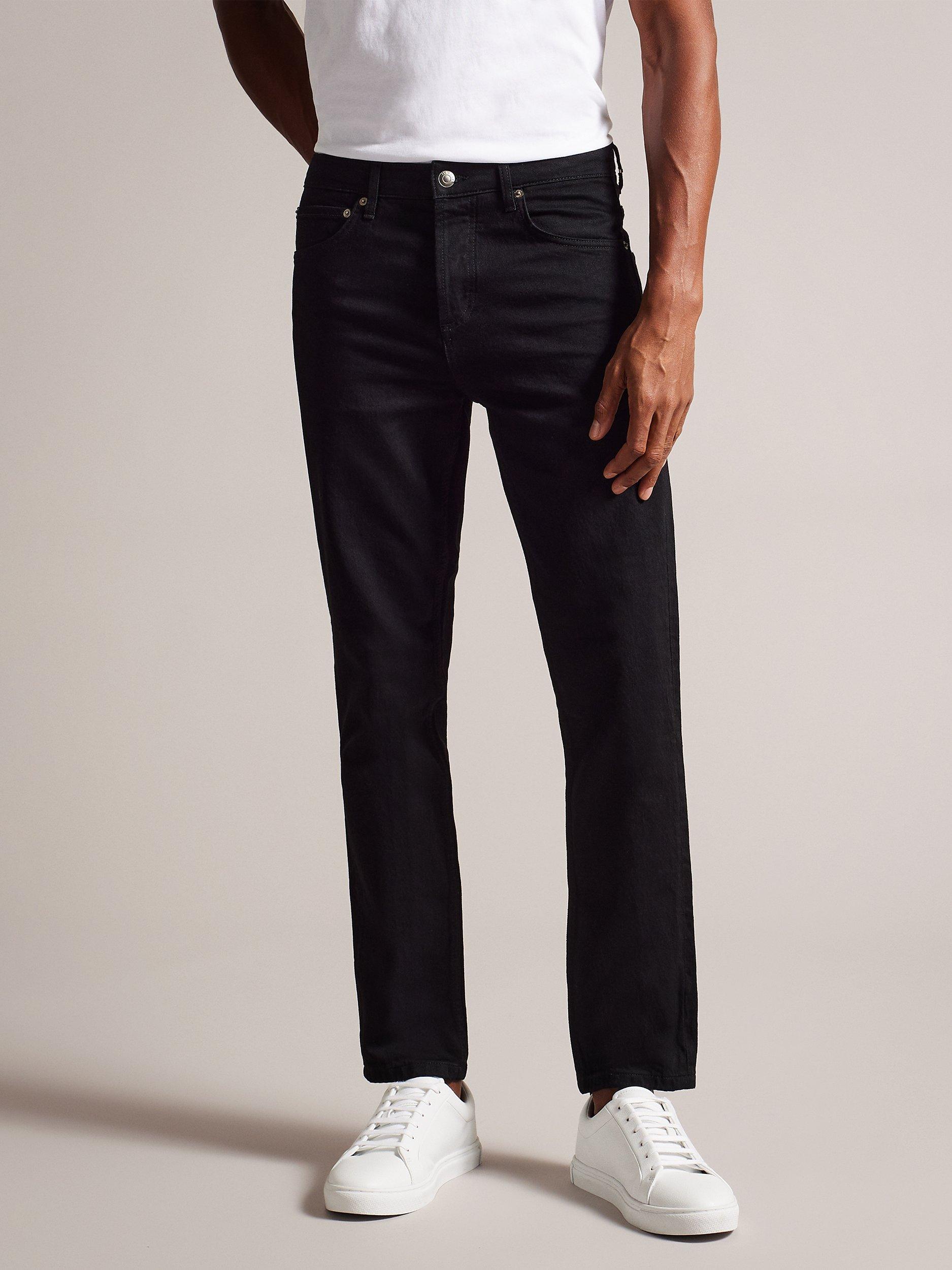 Ted Baker Elvvis Slim Fit Stretch Jeans, Black