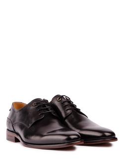 Simon Carter Warren Leather Lace Up Shoes - view 2, Black