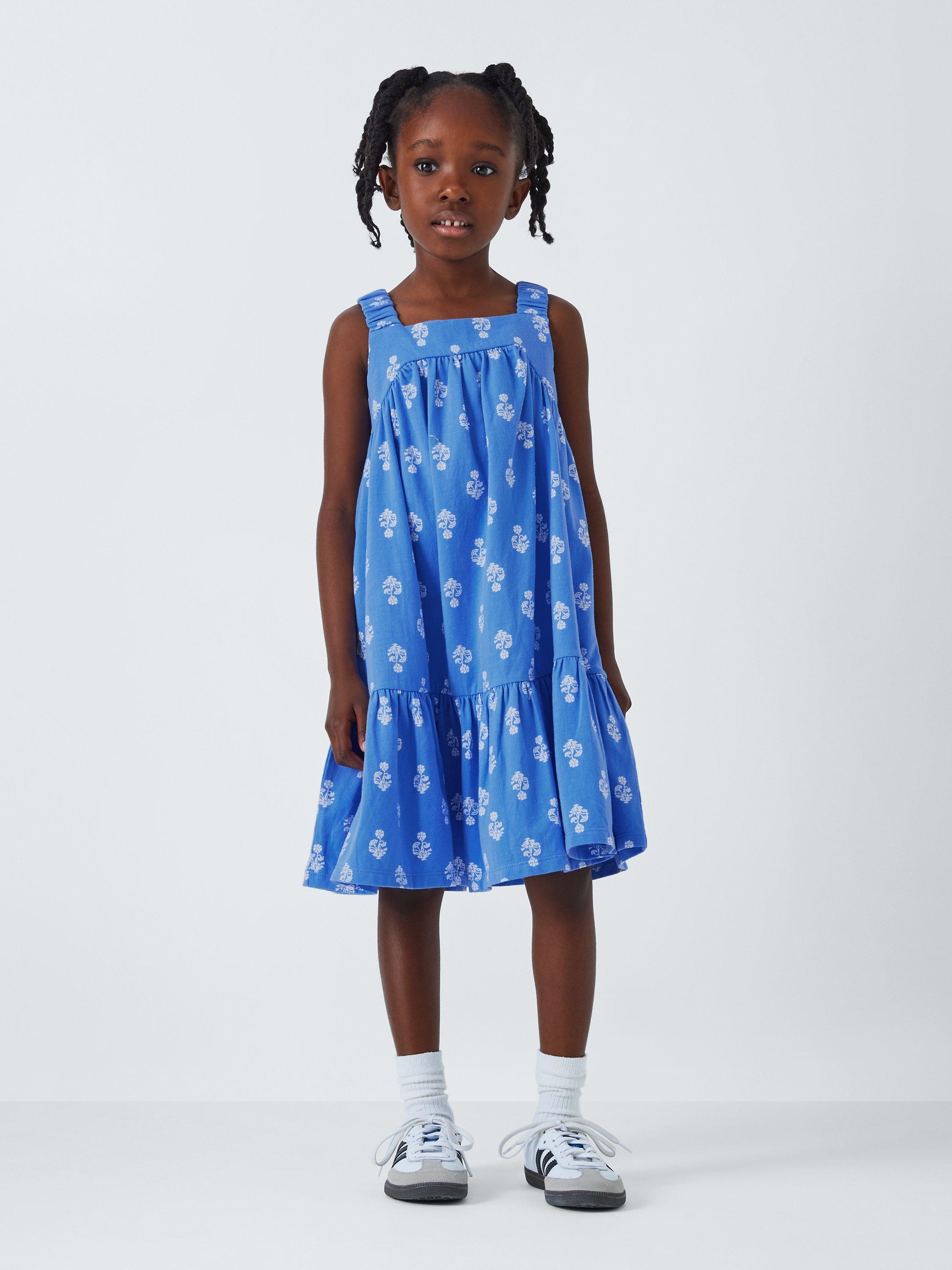 John lewis blue dress best sale