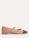 Boden Mary Jane Suede Flats, Macchiato