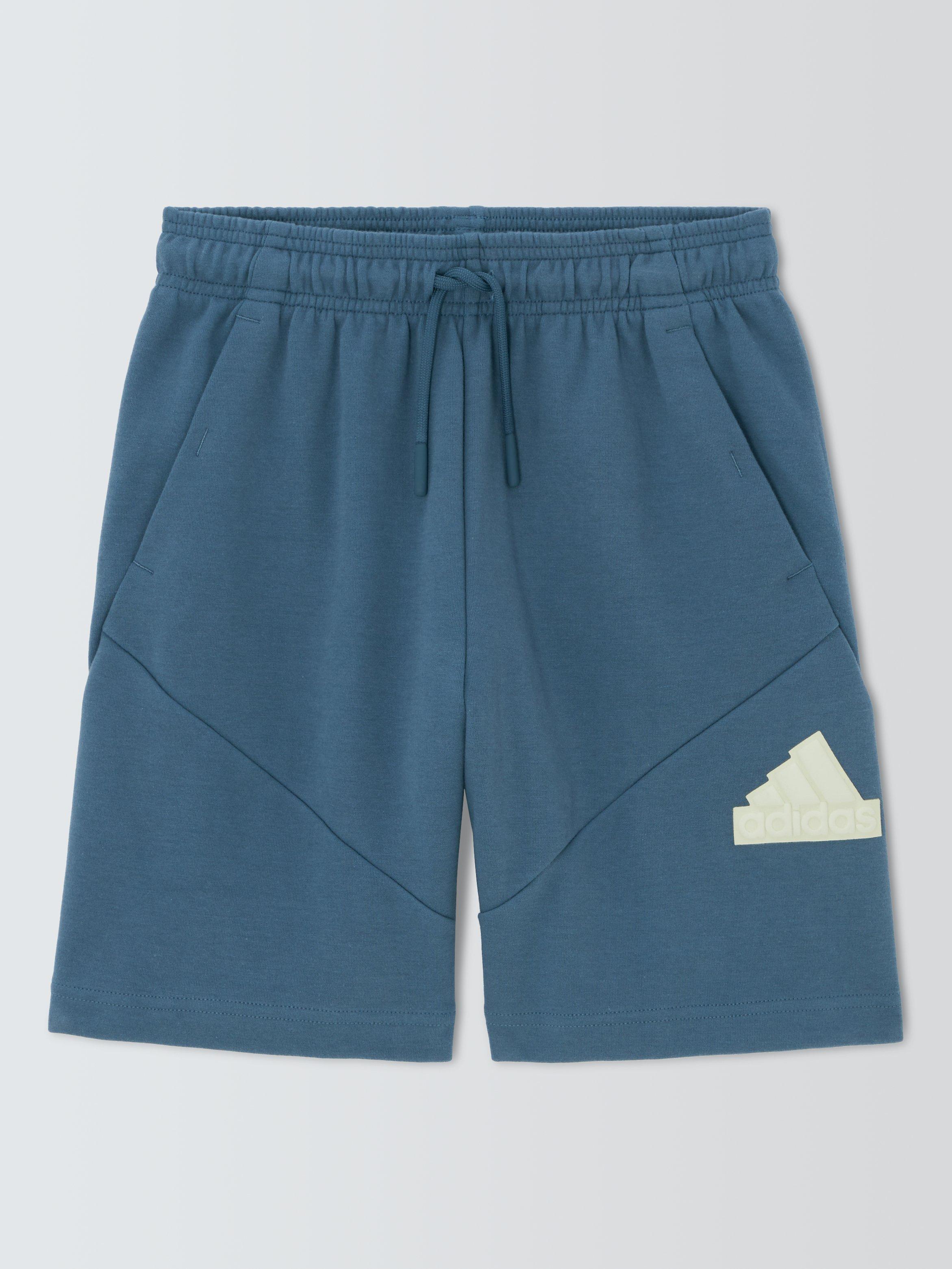 adidas Kids' Future Icons Logo Shorts, Prloin/Ivory