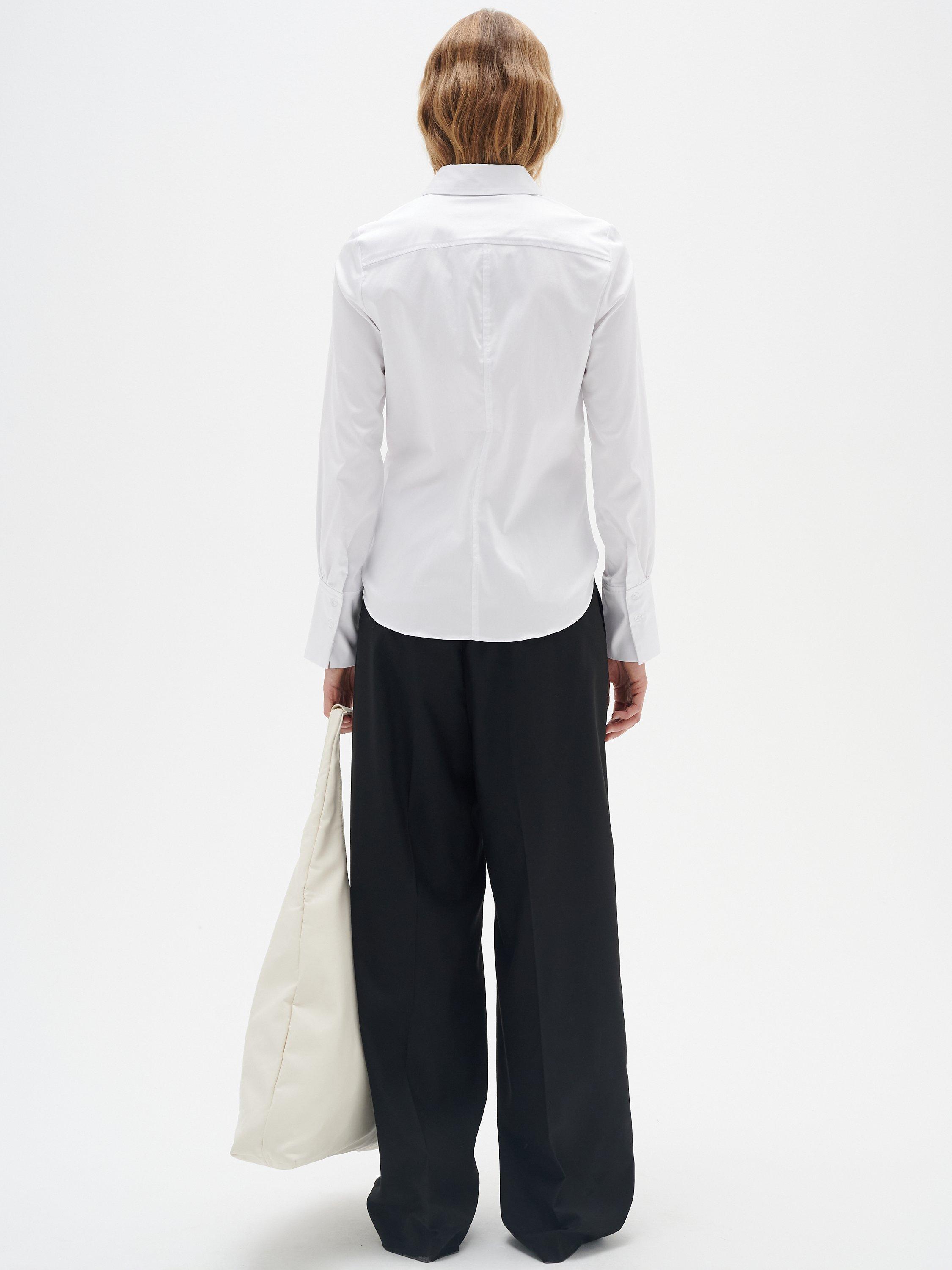 Product image 3 of 7, which shows InWear Cally Classic Tailored Fit Shirt, White, 8