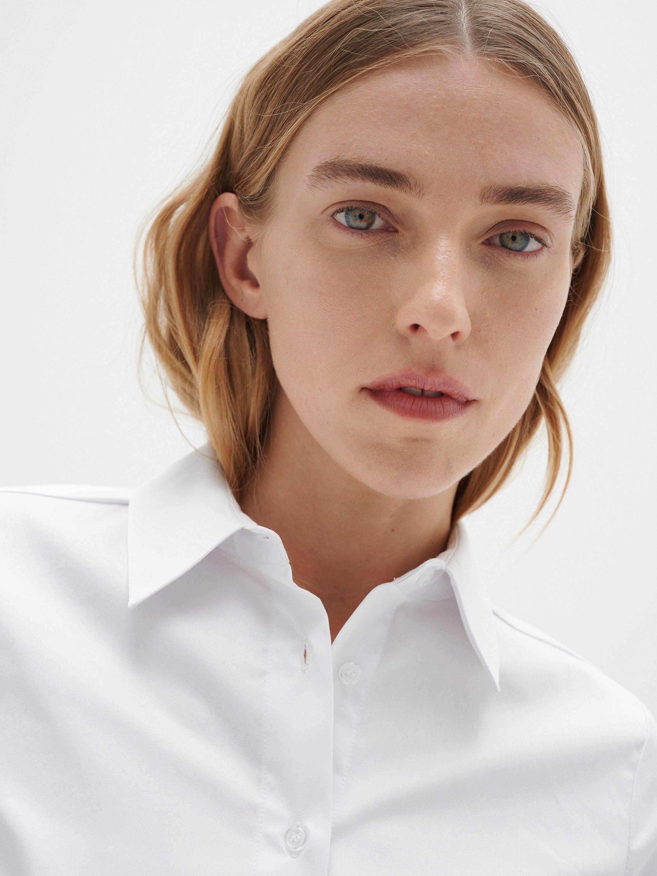 Product image 5 of 7, which shows InWear Cally Classic Tailored Fit Shirt, White, 8