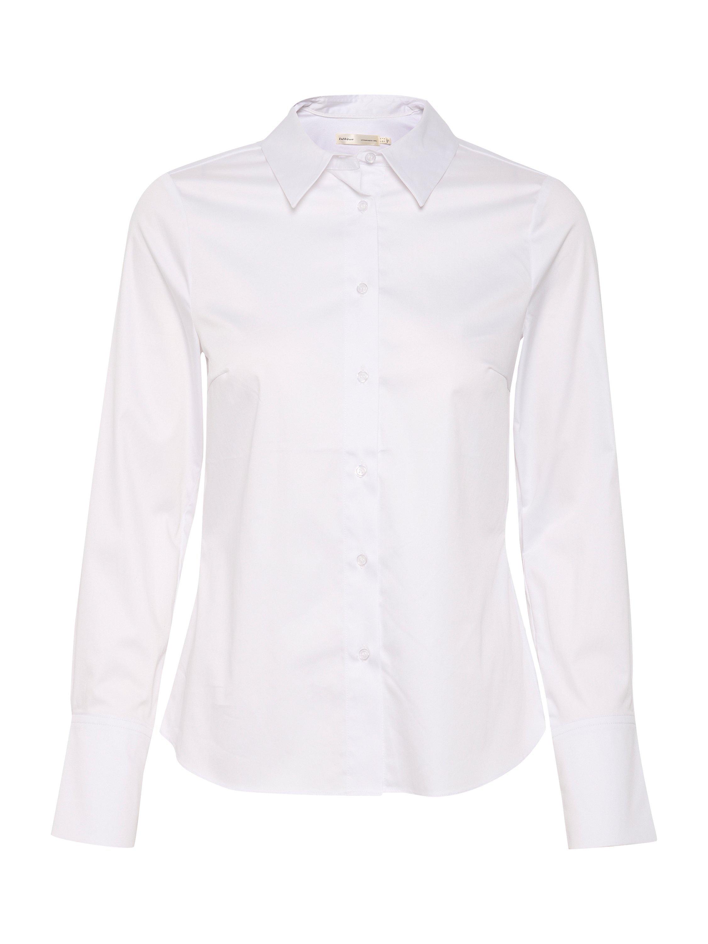 Product image 6 of 7, which shows InWear Cally Classic Tailored Fit Shirt, White, 8