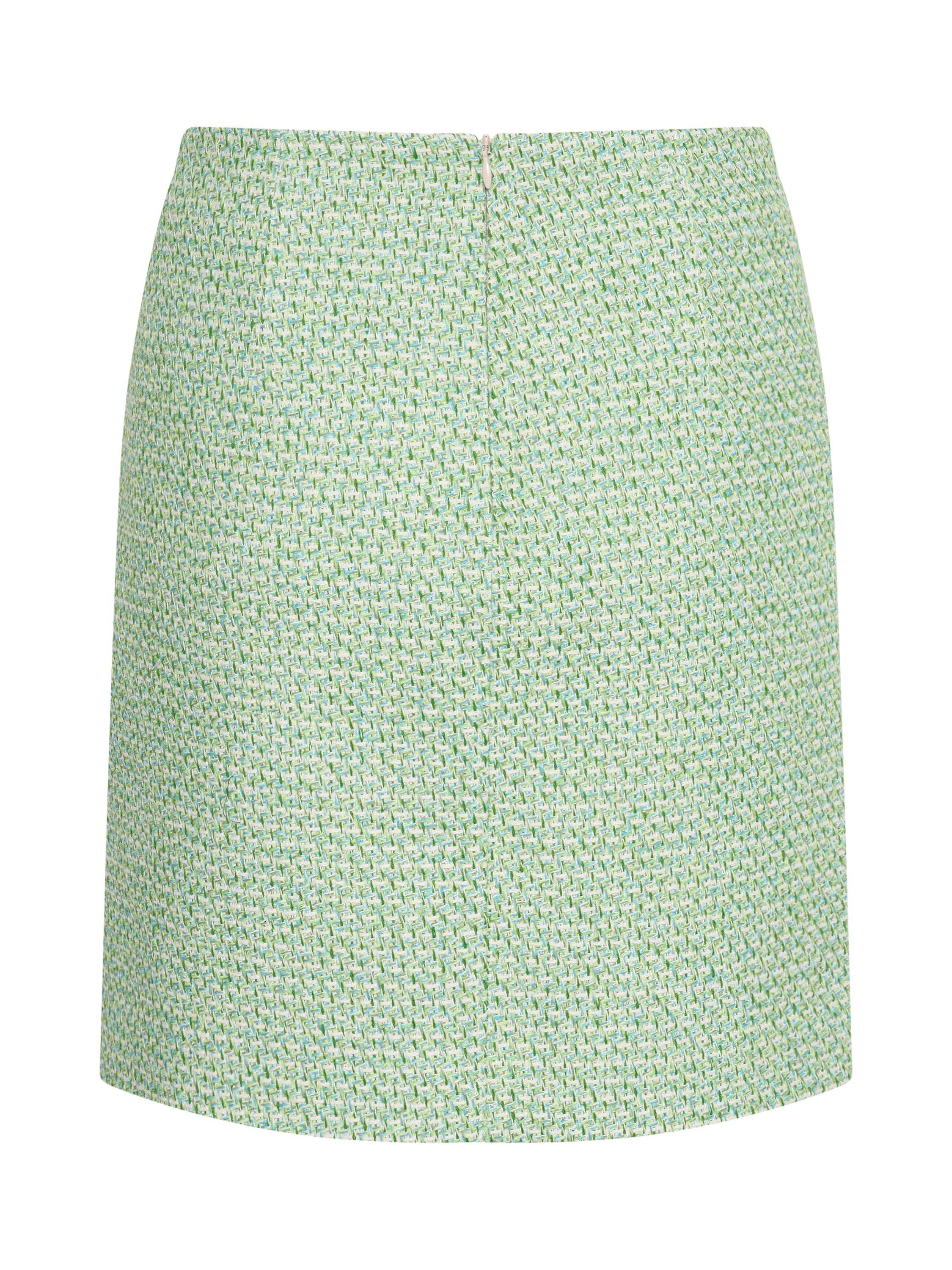 Green pencil mini skirt best sale