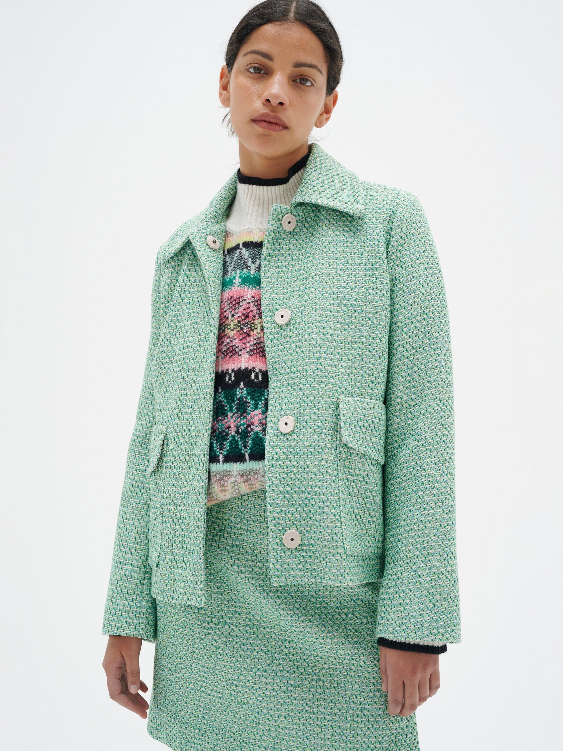 InWear Titan Tweed Jacket Green