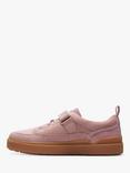 Clarks Kids' Somerset Tor Trainers, Dusty Pink