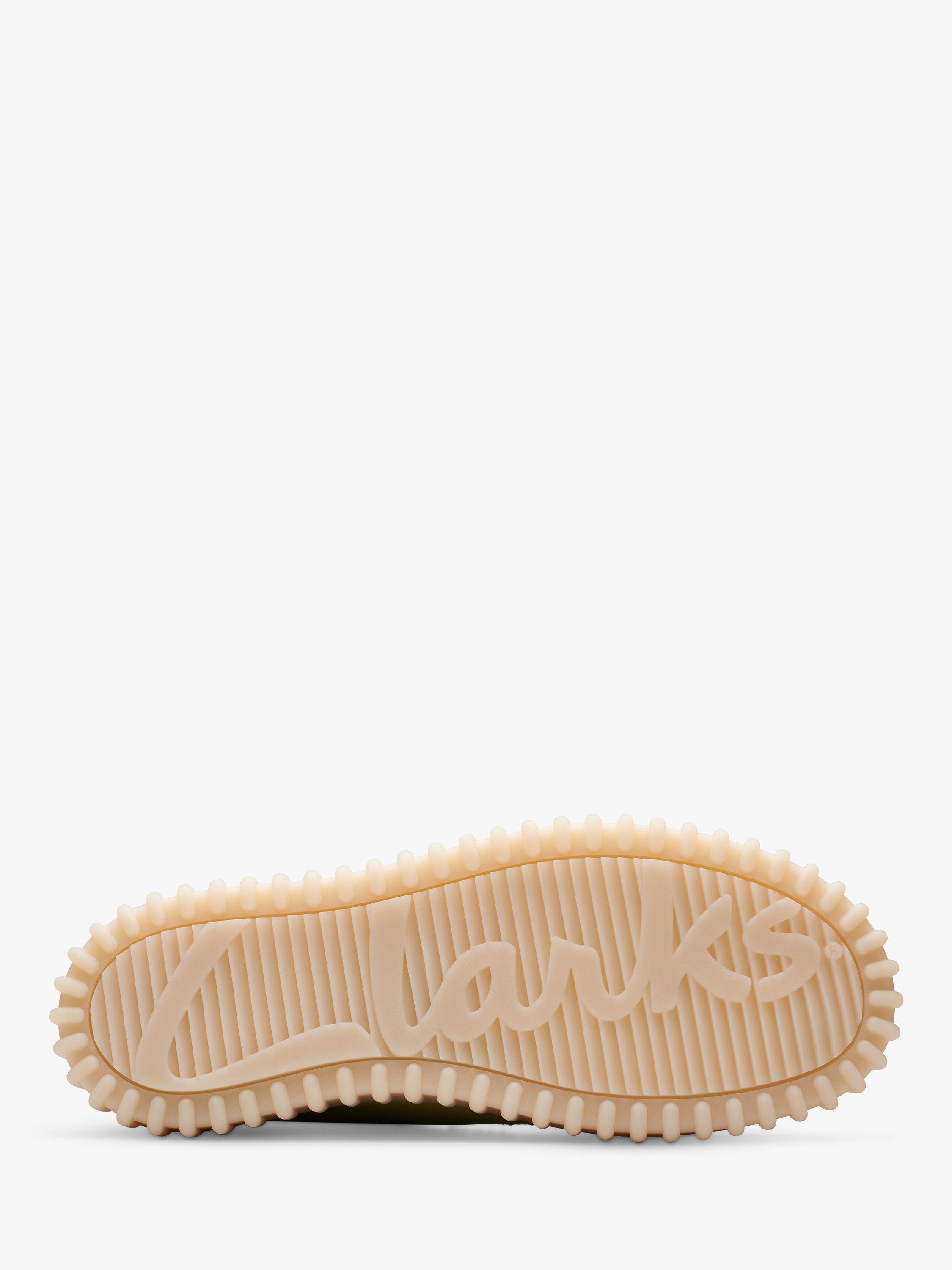 Product image 3 of 7, which shows Clarks Kids' Torhill K Suede Ankle Boots, Lime, 1