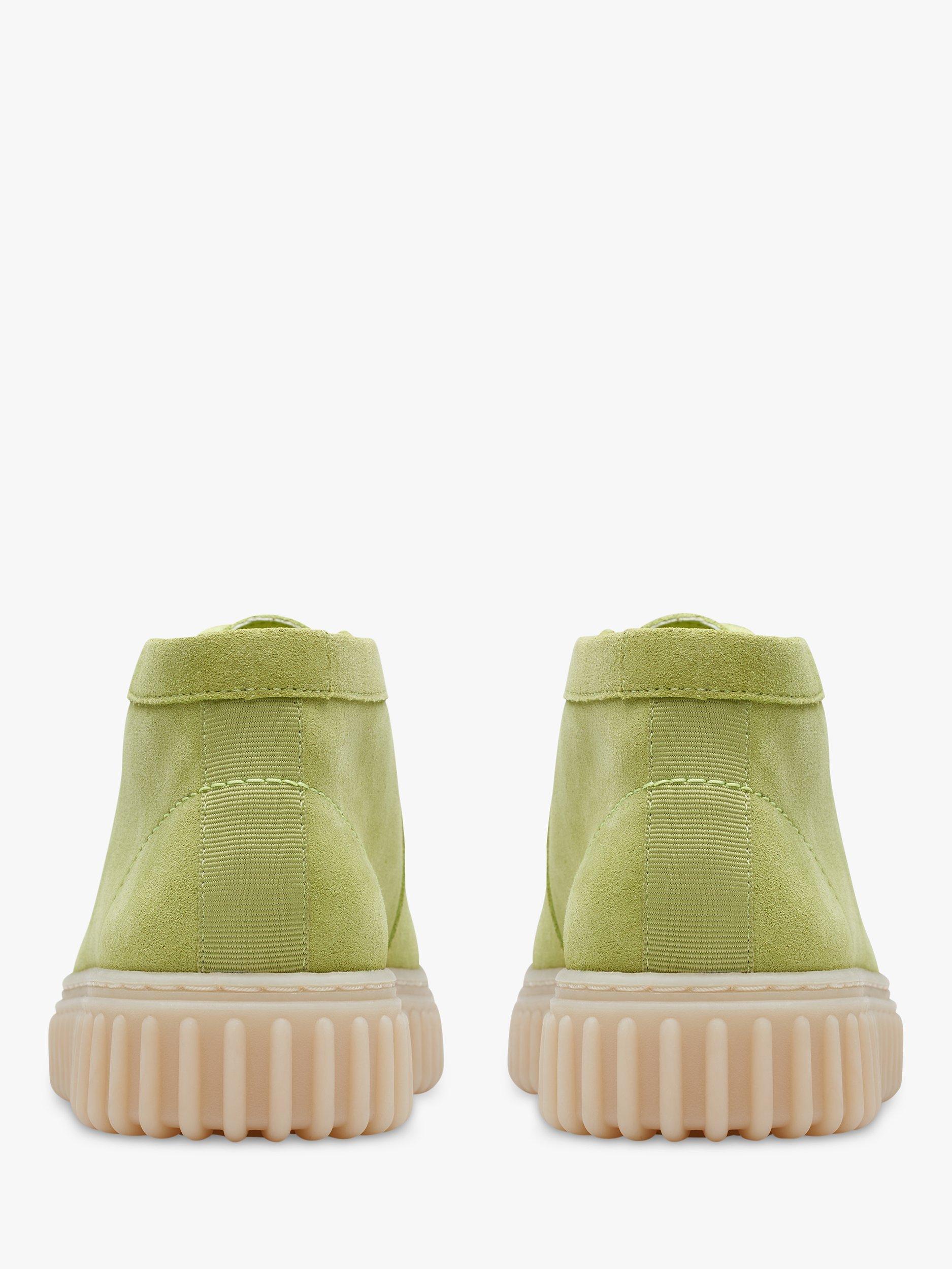 Product image 5 of 7, which shows Clarks Kids' Torhill K Suede Ankle Boots, Lime, 1