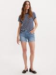 Levi's 501 Rolled Denim Shorts