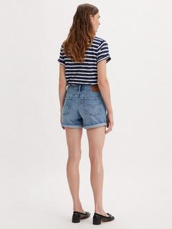 Levi's 501 Rolled Denim Shorts, Must Be Mine - view 2, Must Be Mine