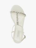 Dune London Bridal Collection Nuptuals Embellished T-Bar Sandals, Ivory