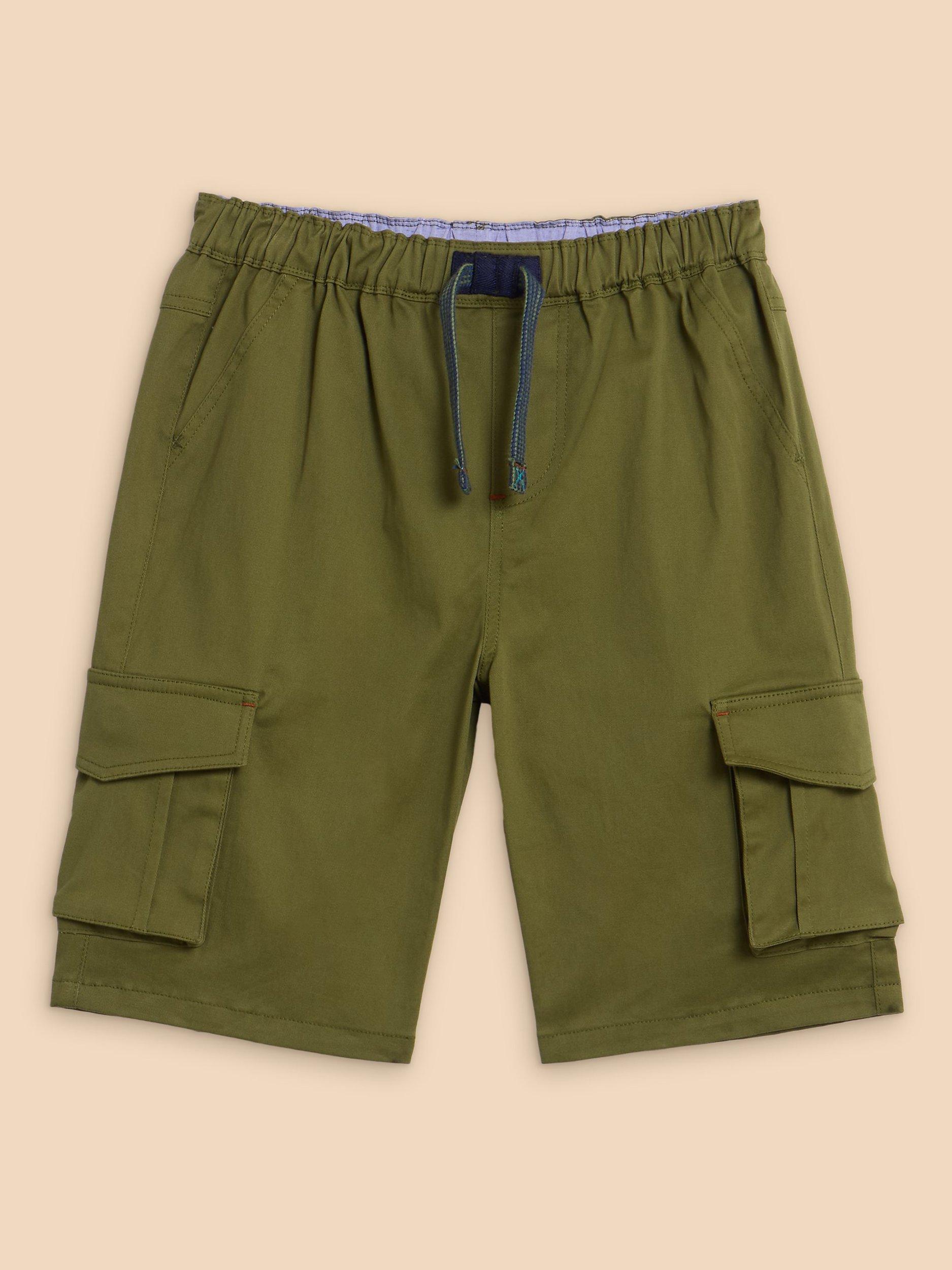 White Stuff Kids' Carter Shorts, Khaki
